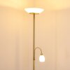 GISMARO Floor Lamp brass, 3-light sources