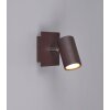 Trio Leuchten MARLEY Spotlight rust-coloured, 1-light source