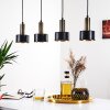 Pretoria Pendant Light LED brass, black, 4-light sources