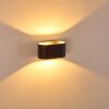 Wall Light Dapp black, 1-light source