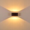 Wall Light Dapp black, 1-light source