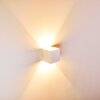 MAZARA Wall Light white, 1-light source