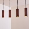 Zuoz Pendant Light rust-coloured, 4-light sources