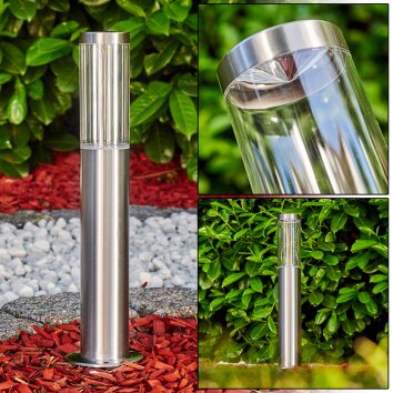 NOREAZ pedestal light LED chrome, 1-light source