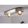 Granada ceiling light LED matt nickel, 2-light sources