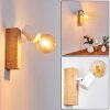 Barbengo Wall Light Light wood, white, 1-light source