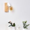 Barbengo Wall Light Light wood, white, 1-light source