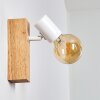 Barbengo Wall Light Light wood, white, 1-light source