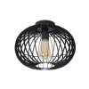 Ceiling Light Lucide REDA black, 1-light source