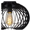 Ceiling Light Lucide REDA black, 1-light source