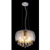 Pendant Light Globo KALLA chrome, 5-light sources