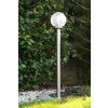 Globo BOWLE II outdoor light stainless steel, transparent, clear, 1-light source