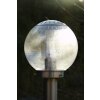 Globo BOWLE II outdoor light stainless steel, transparent, clear, 1-light source