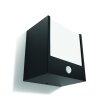 Philips MACAW Outdoor Wall Light LED black, 1-light source, Motion sensor