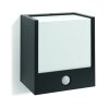 Philips MACAW Outdoor Wall Light LED black, 1-light source, Motion sensor