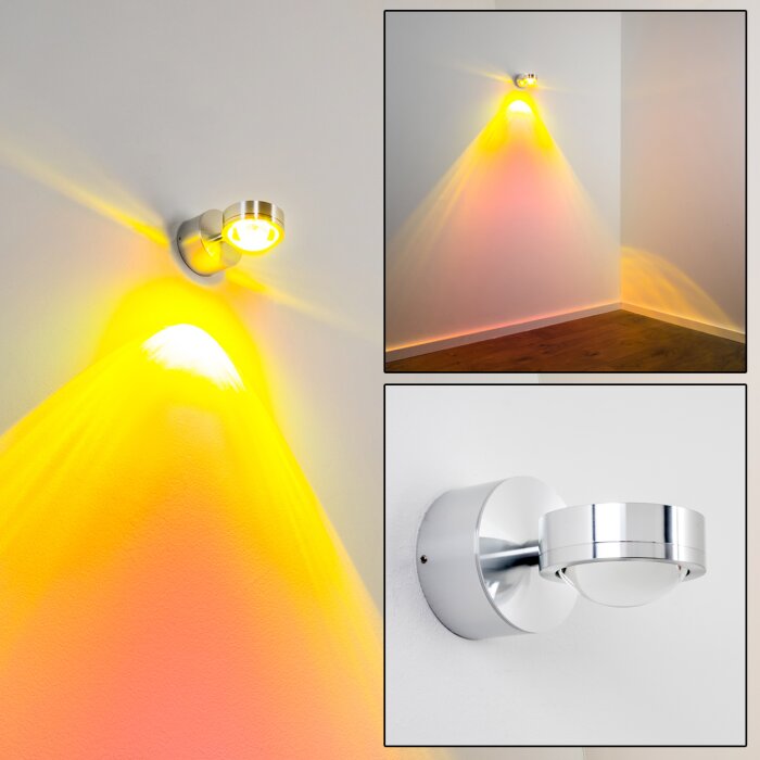 Harare wall light LED H348rotGlas lamps.eu