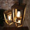 SIDDEBUREN Pendant Light Dark wood, 3-light sources