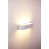 Trio 2208 LED wall light white, 2-light sources