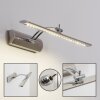 Liberia Picture display light LED chrome, 1-light source