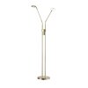 Honsel DENT Floor Lamp LED gold, 2-light sources