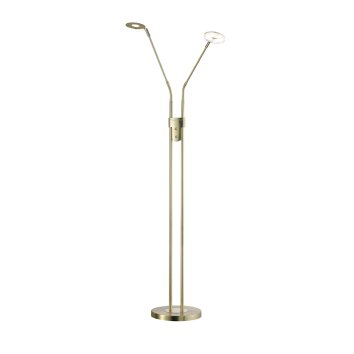 Honsel DENT Floor Lamp LED gold, 2-light sources