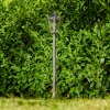 Path light Gilze black, silver, 1-light source