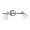 Trio CARICO ceiling spotlight LED matt nickel, 2-light sources