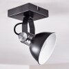 Gudo Ceiling Light black, silver, 1-light source