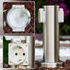 Catania outdoor socket Stainless steel color