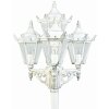 Albert 2056 lamppost light gold, white, 4-light sources