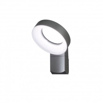 Konstsmide Asti wall light LED anthracite, 30-light sources