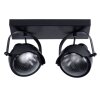 Lucide CICLETA Ceiling Spotlight black, 2-light sources