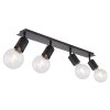 Globo HERMINE Spotlight black, 4-light sources