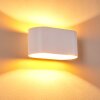 Wall Light Dapp white, 1-light source
