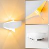 Padua wall light white, 2-light sources