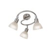 Nino Leuchten DAYTONA Ceiling Light LED matt nickel, 3-light sources