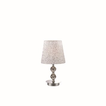 Ideal Lux LE ROY Table Lamp chrome, 1-light source