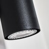 Zuoz Wall Light black, 2-light sources