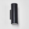 Zuoz Wall Light black, 2-light sources