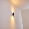Zuoz Wall Light black, 2-light sources
