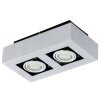 Eglo LOKE 1 Ceiling Light aluminium