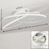 Chute Ceiling Light LED white, 45-light sources