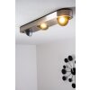 Granada ceiling light LED matt nickel, 3-light sources
