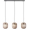 Pendant Light Brilliant Woodrow brown, 3-light sources