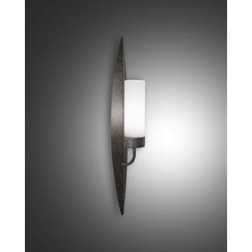 Fabas Luce VANITY wall light rust-coloured, 1-light source