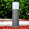 SCHAFHAUS pedestal light anthracite, 1-light source, Motion sensor