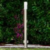 Caserta floor lamp, path light Stainless steel color, 1-light source