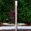 Caserta floor lamp, path light Stainless steel color, 1-light source