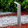 KORUP pedestal light LED anthracite, 1-light source, Motion sensor