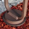 Outdoor floor lamp Fulham rust-coloured, 1-light source
